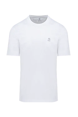 Футболка из хлопка белая мужская