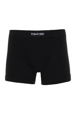 Boxers for men made of cotton black