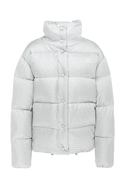 Down jacket made of polyester gray for women