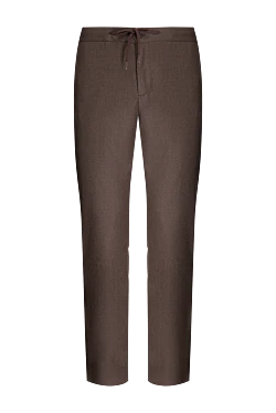 Brown woolen pants for men