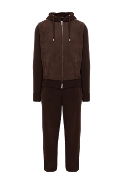 Men's brown walking suit