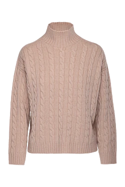 Beige jumper for women