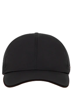 Polyester cap for men black