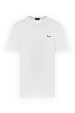 Cotton T-shirt for men white