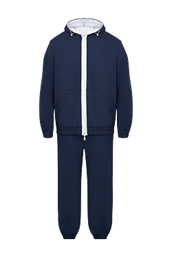 Men's blue walking suit made of polyurethane and cotton