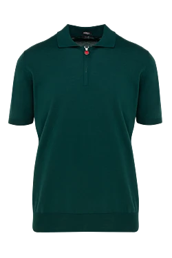 Cotton polo men's green