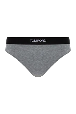 Briefs made of modal and elastane for women, gray