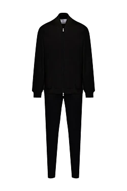 Men's walking suit made of cotton and polyamide black
