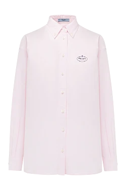 Women's cotton shirt pink