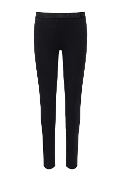 Black leggings for women made of polyamide and elastane