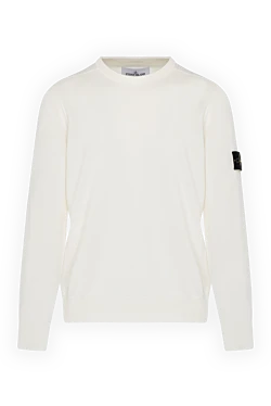 White men's cotton jumper