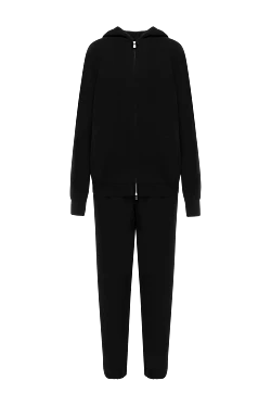 Walking suit for women black cashmere