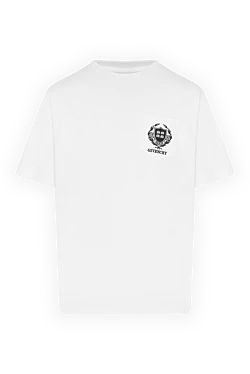 Men's T-shirt white with a pocket