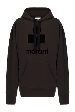 Hoodie for women brown with logo