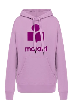 Hoodie for women purple with logo