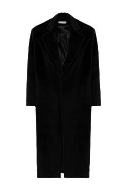 Women's black long coat