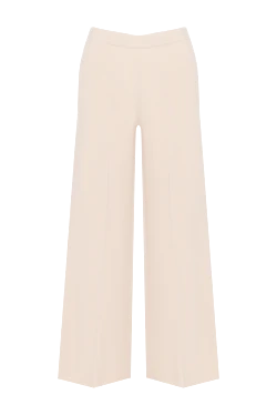 Women's wide beige pants