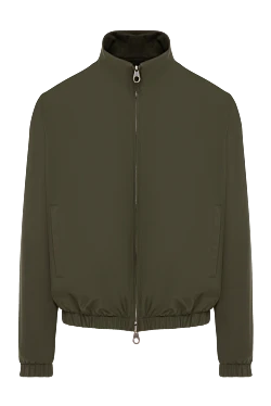 men's short jacket green