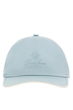 Men's blue cap with logo