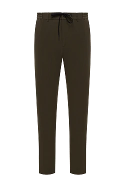 Men's warm green trousers