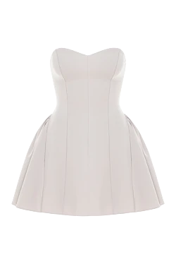 Міні-сукня з драпіруванням Crush Chronicles у білому кольорі.
