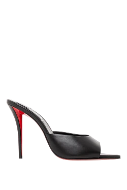 Мюлі Miss Z на шпильці 100 зі шкіри ягняти наппа