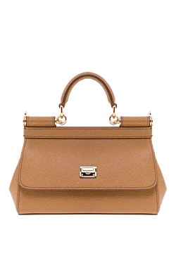 Green Medium Vanity Bag with Top Handle