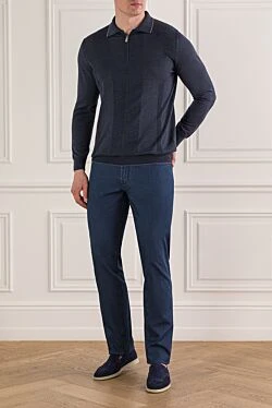 Поло длинный рукав