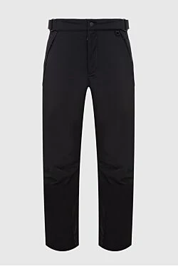Moncler men s sports trousers made of polyamide and elastane black 993347 Men tracksuits Domino Online Store Ukraine