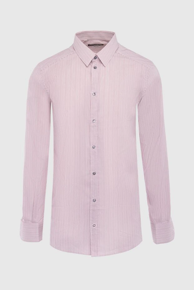 Dolce & Gabbana man pink cotton shirt for men buy with prices and photos 115118 - photo 1