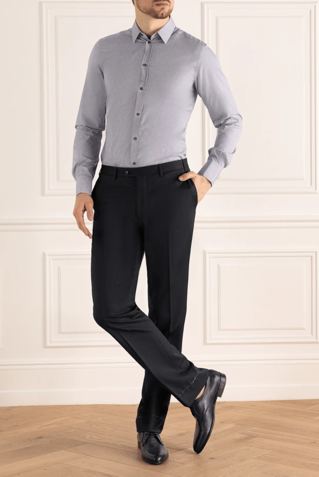 Dolce & Gabbana man blue cotton shirt for men buy with prices and photos 115123 - photo 2