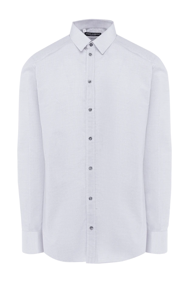 Dolce & Gabbana man blue cotton shirt for men buy with prices and photos 115241 - photo 1
