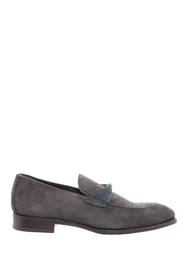 Max Verre man gray suede loafers for men buy with prices and photos 115690 - photo 1
