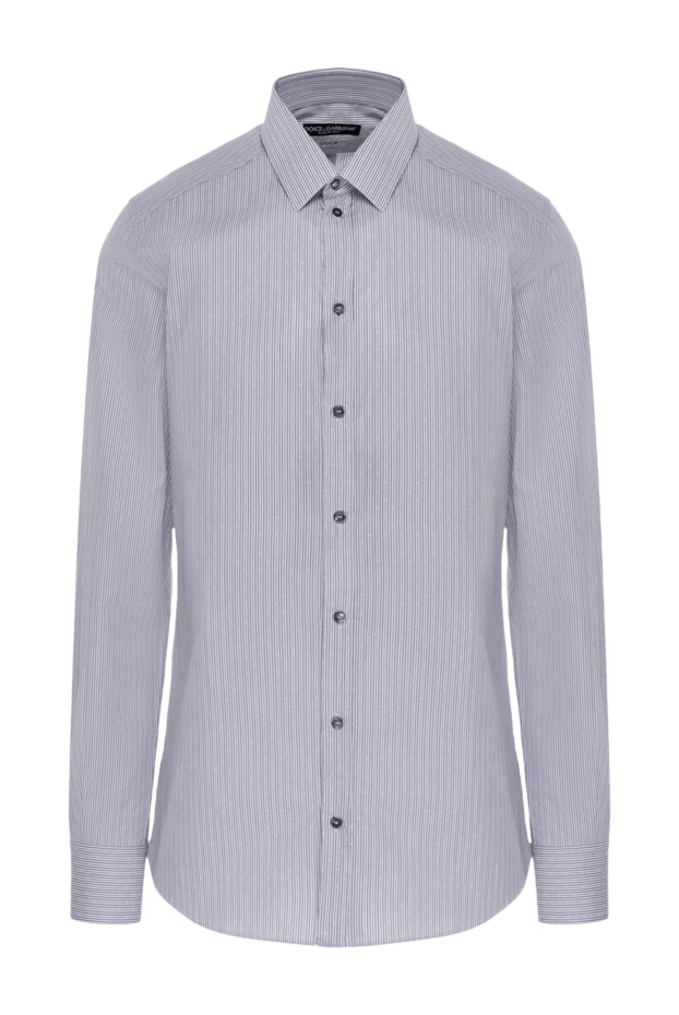 Dolce & Gabbana man gray cotton shirt for men buy with prices and photos 118855 - photo 1