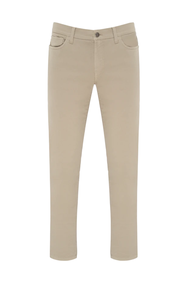 Dolce & Gabbana man beige cotton jeans for men 118880 - photo 1