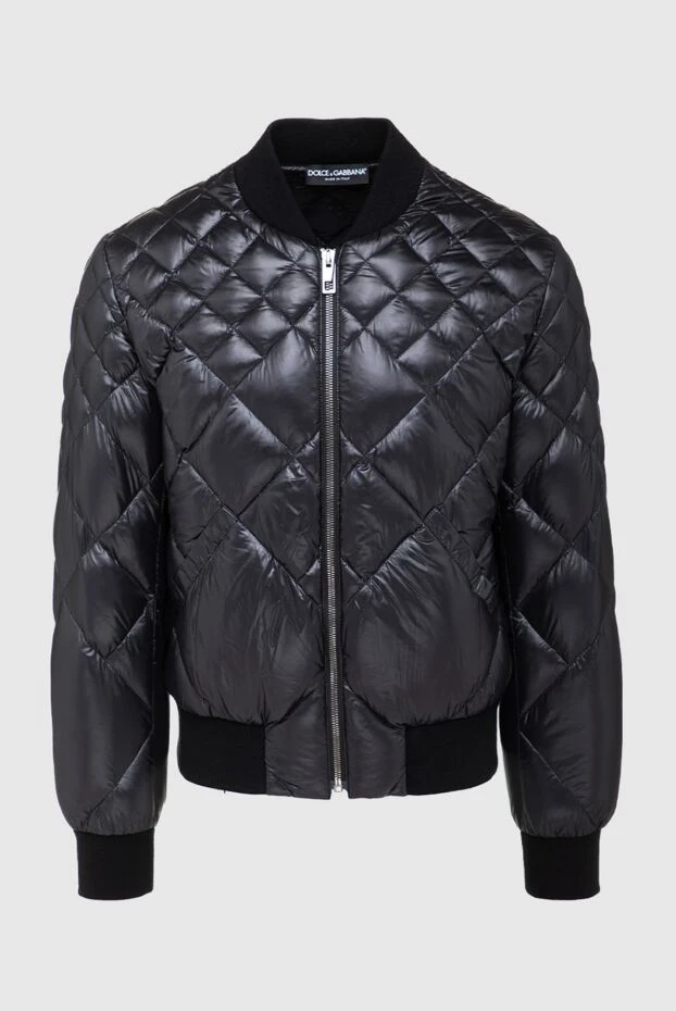 Dolce & Gabbana man men's down jacket made of polyamide black buy with prices and photos 123624 - photo 1