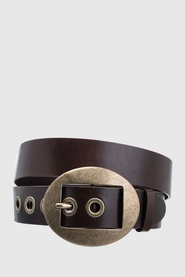 Dolce & Gabbana woman women's brown leather belt buy with prices and photos 123661 - photo 1