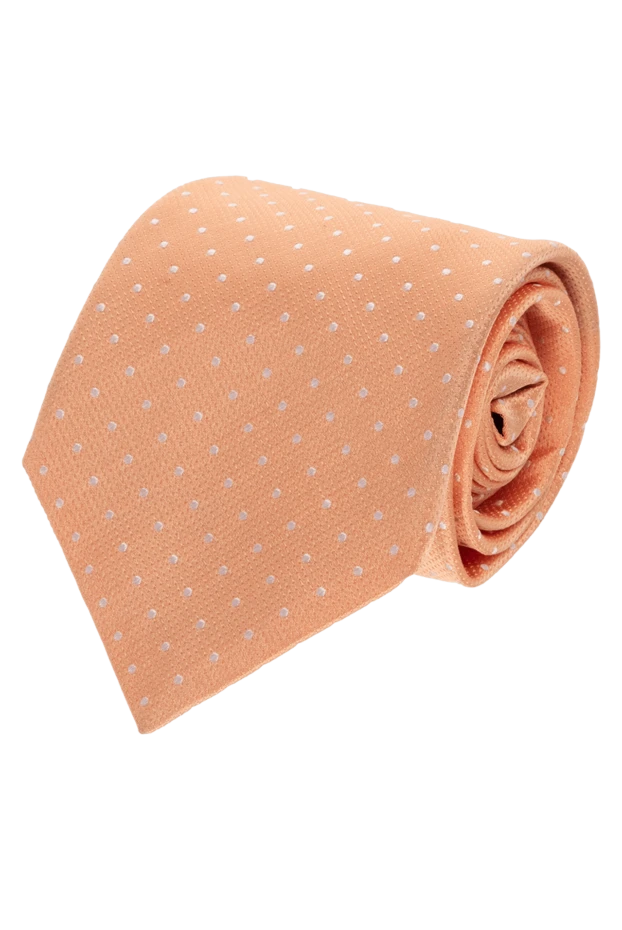 Canali чоловічі краватка з шовку помаранчевий чоловіча купити фото з цінами 123927 - фото 1