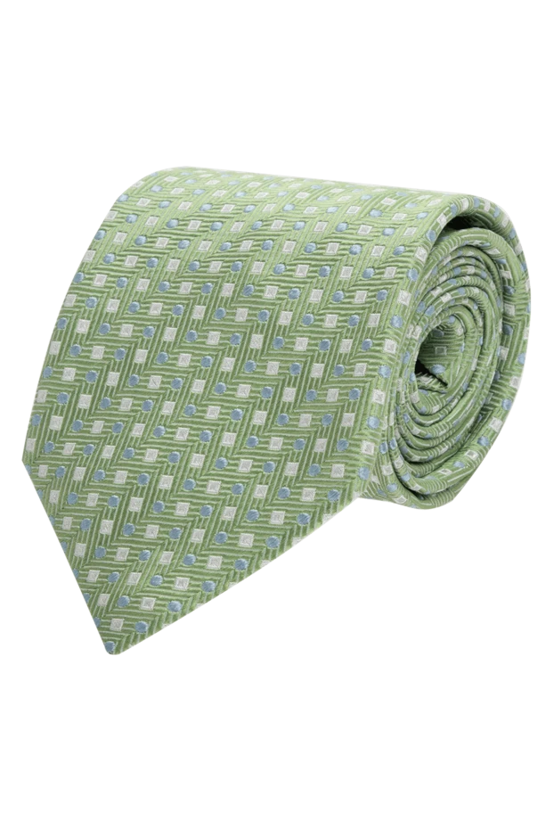 Canali чоловічі краватка з шовку зелена чоловіча купити фото з цінами 123932 - фото 1