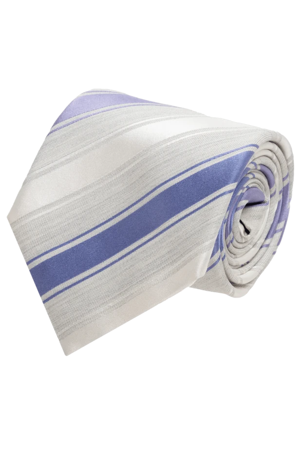 Canali мужские галстук из шелка фиолетовый мужской купить с ценами и фото 123948 - фото 1