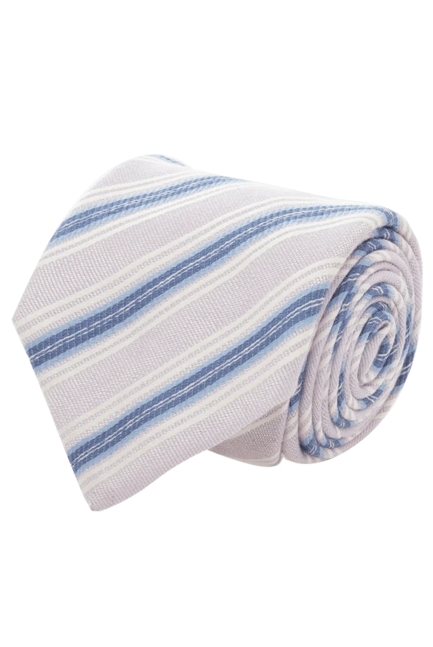 Canali мужские галстук из шелка фиолетовый мужской купить с ценами и фото 123952 - фото 1