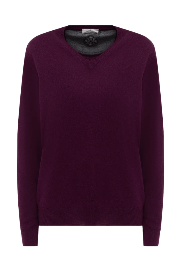 Panicale man burgundy wool and cashmere jumper for women buy with prices and photos 130204 - photo 1