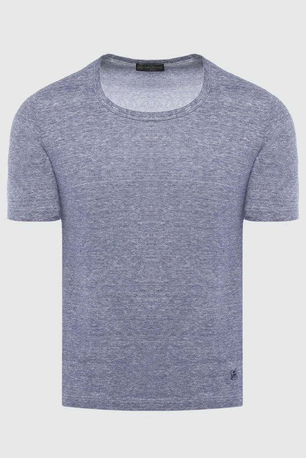 Corneliani чоловічі футболка з бавовни сіра чоловіча купити фото з цінами 130356 - фото 1