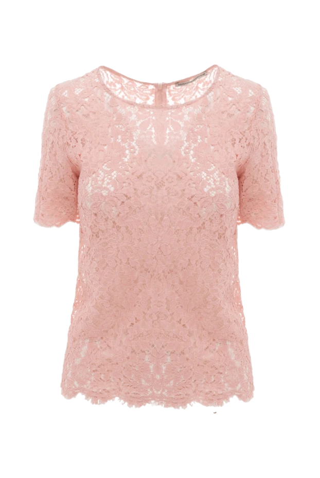 Ermanno Scervino женские блуза розовая женская купить с ценами и фото 130548 - фото 1