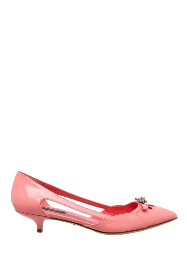 Dolce & Gabbana woman pink leather shoes for women buy with prices and photos 130652 - photo 1