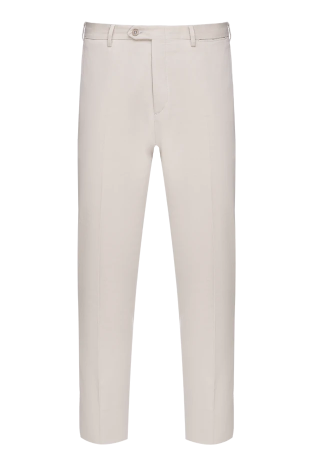 Brioni beige cotton pants for men 131177 - photo 1