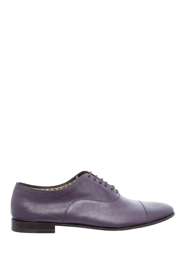 Fratelli Rosetti man purple leather men's shoes 131233 - photo 1