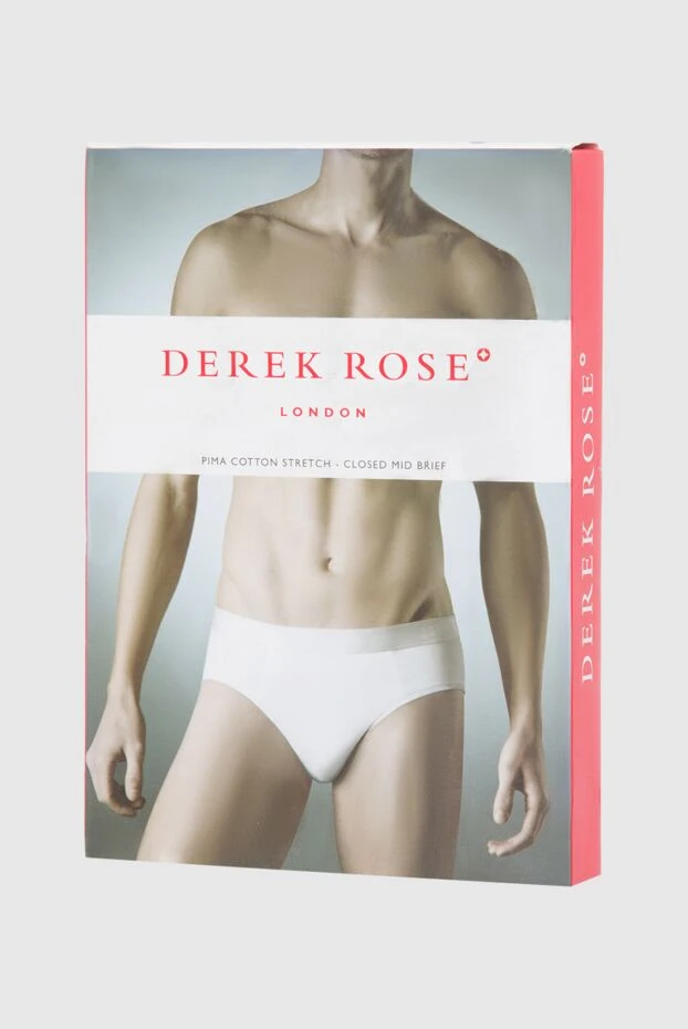 Derek Rose чоловічі труси брифи з бавовни та еластану чорні чоловічі купити фото з цінами 131266 - фото 2