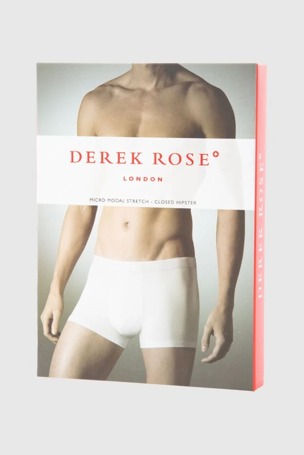 Derek Rose man white men's boxer briefs made of micromodal and elastane buy with prices and photos 131273 - photo 2