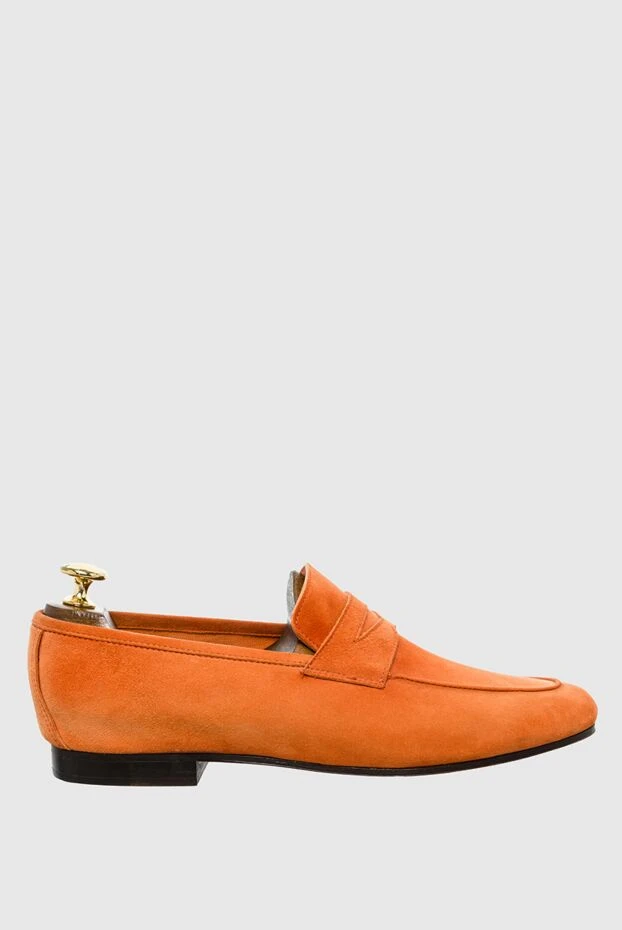 Andrea Ventura man suede loafers orange for men buy with prices and photos 131285 - photo 1